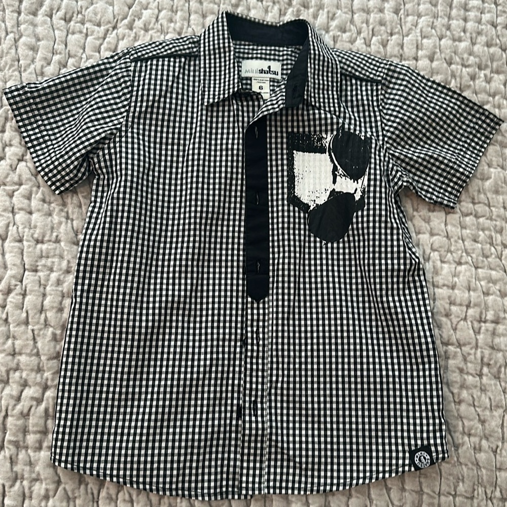 Mini shatsu boy shirt s6